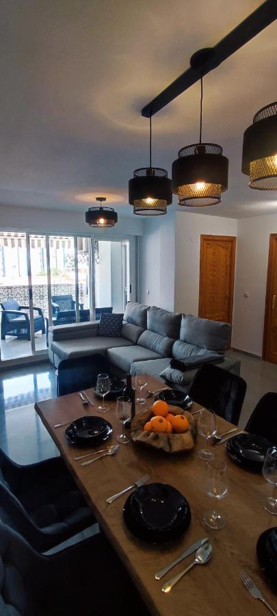 Bitacora Lux ,Comfortable Apartment 450 Meters From The Beach, Swimming Pool, 2 Air-Con ,Wi-Fi Playa de Gandia エクステリア 写真